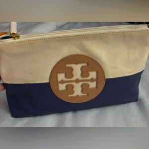Tory Burch Large Cosmetic Case with tags